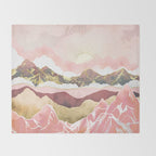 Summer Sunrise Throw Blanket Gallery Image 2