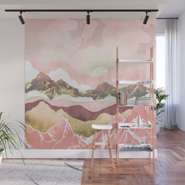Summer Sunrise Wall Mural Gallery Image 1
