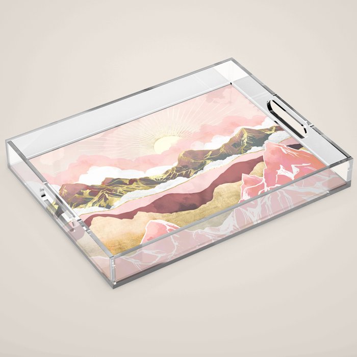 Summer Sunrise Acrylic Tray Gallery Image 1