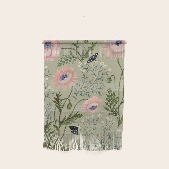 Poppies and Chamomile Wall Hanging Gallery Image 1