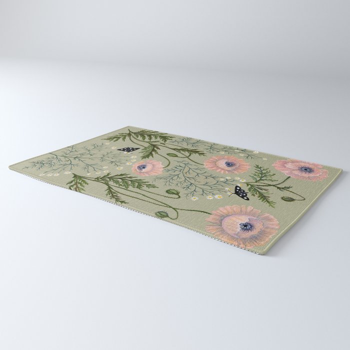 Poppies and Chamomile Rug Gallery Image 3