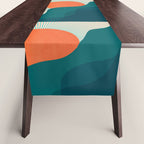 Abstraction_NEW_SUNLIGHT_MOUNTAINS_SHINE_POP_ART_M1209A Table Runner Gallery Image 1