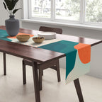Abstraction_NEW_SUNLIGHT_MOUNTAINS_SHINE_POP_ART_M1209A Table Runner Gallery Image 2