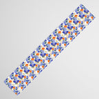 folk spring flowers no2 Table Runner Gallery Image 3