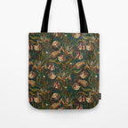 Midnight Summer Garden Tote Bag Gallery Image 1