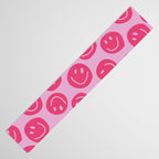 Hot Pink Smiley Faces Table Runner Gallery Image 3