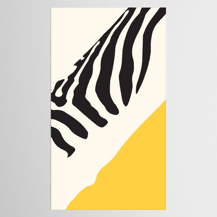 Zebra Abstract Tablecloth Gallery Image 2