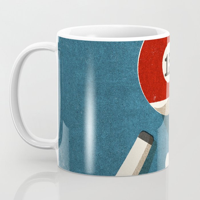 BILLIARDS / Ball 15 Coffee Mug Gallery Image 3