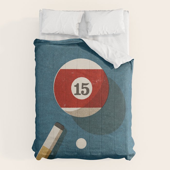 BILLIARDS / Ball 15 Comforter Gallery Image 1