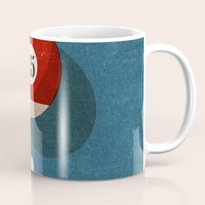 BILLIARDS / Ball 15 Coffee Mug Gallery Image 1