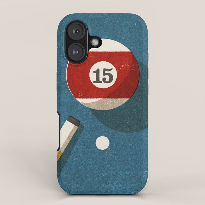 BILLIARDS / Ball 15 iPhone Case Gallery Image 1