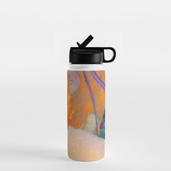 Gustav Klimt "Goldfische" (1) Water Bottle Gallery Image 1