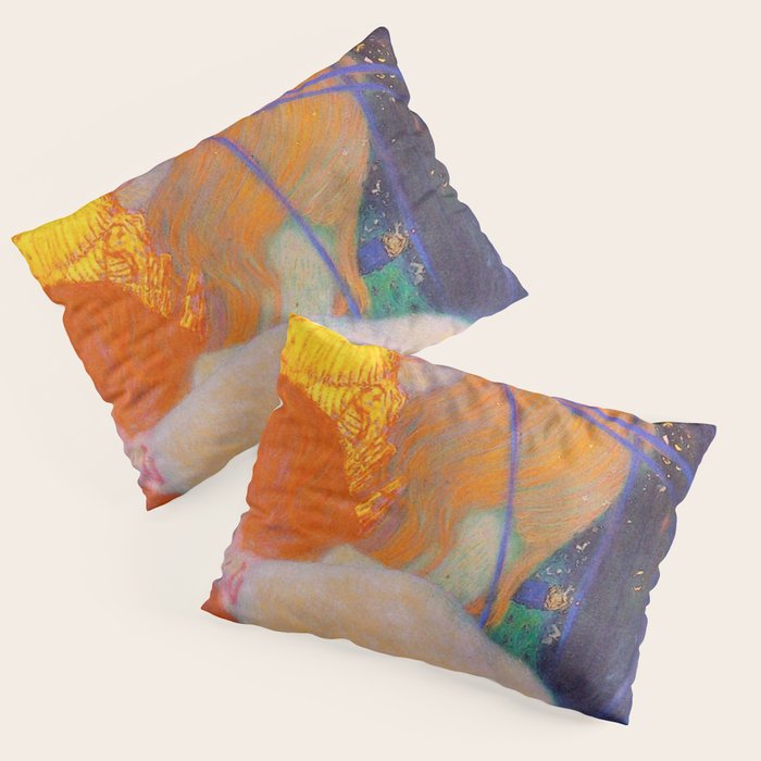 Gustav Klimt "Goldfische" (1) Pillow Sham Gallery Image 1