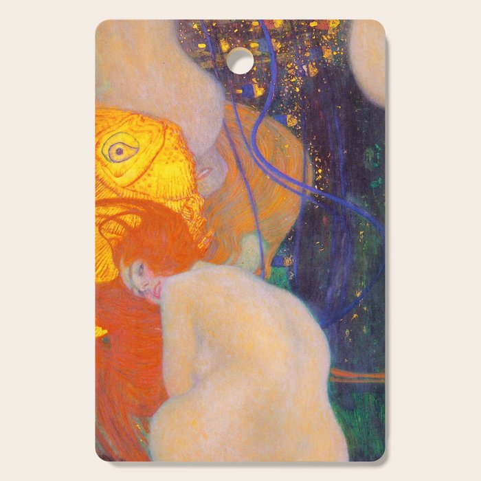 Gustav Klimt "Goldfische" (1) Cutting Board Gallery Image 1