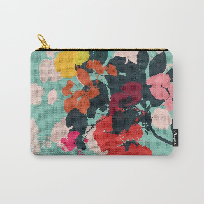 cherry blossom 5 h Carry All Pouch Gallery Image 1