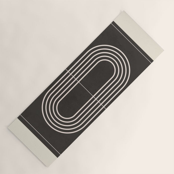 Minimal Geometric Line Art 4 Yoga Mat Gallery Image 1