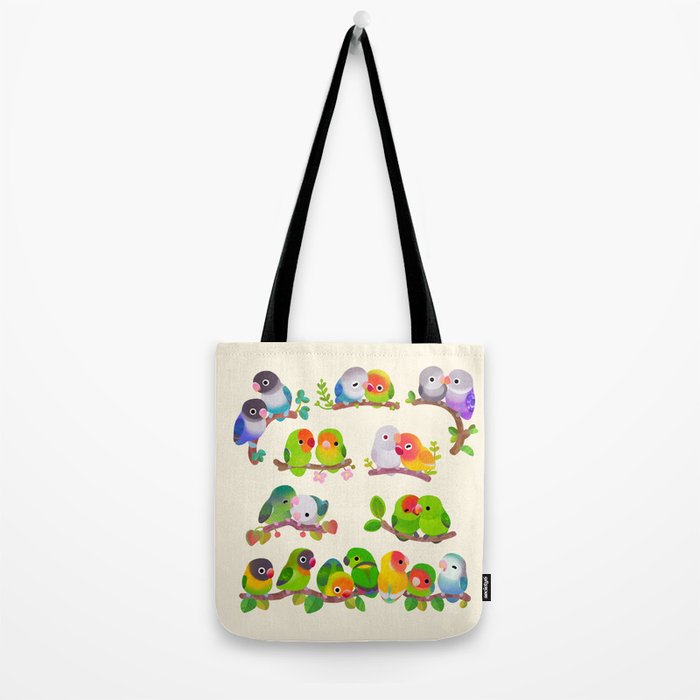 Lovebird Tote Bag Gallery Image 2