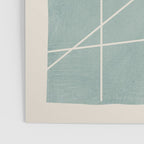 Light Green Line Art Minimalist Lines Simple Art Poster Gallery Image 3