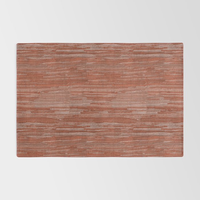 Old Market Textile in Faded Terracotta Rug Gallery Image 2