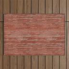 Old Market Textile in Faded Terracotta Outdoor Rug Gallery Image 1