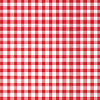 Red Scarlet Flame Gingham Check Coffee Mug Gallery Image 2