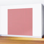 Red Scarlet Flame Gingham Check Wall Mural Gallery Image 2