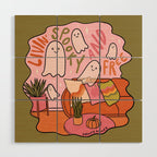 Livin' Spooky and Free Wood Wall Art Gallery Image 1