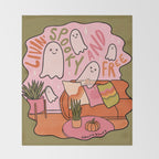 Livin' Spooky and Free Throw Blanket Gallery Image 2