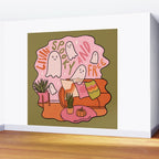 Livin' Spooky and Free Wall Mural Gallery Image 2