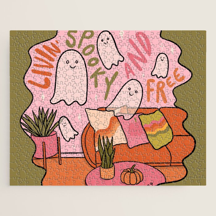 Livin' Spooky and Free Jigsaw Puzzle Gallery Image 1