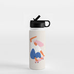 Skateboard girl Water Bottle Gallery Image 1