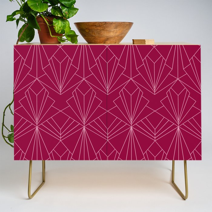 Art Deco in Raspberry Pink Credenza Gallery Image 1