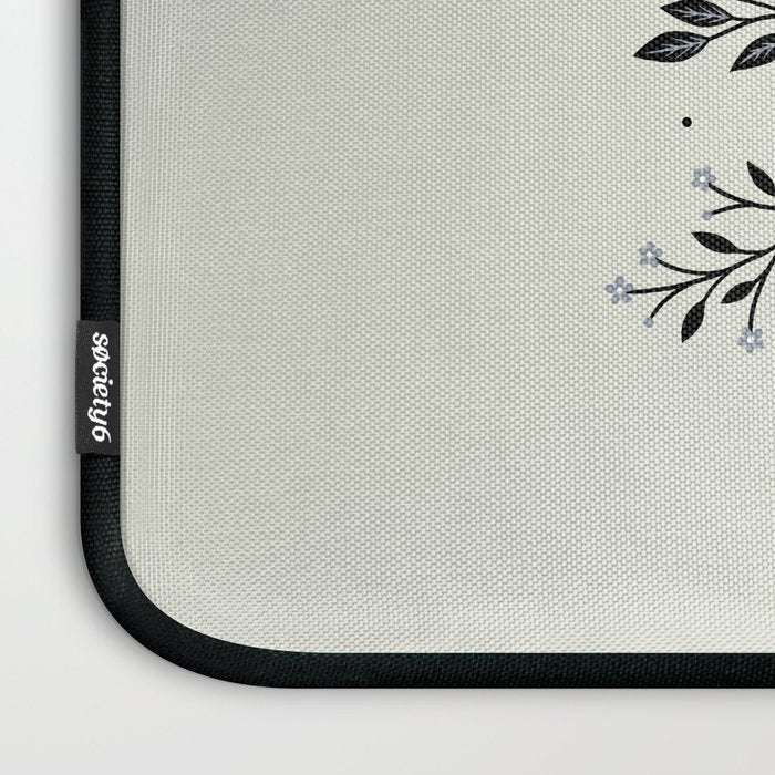 Mystical Luna Moth Laptop Sleeve Gallery Image 3