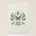 Mystical Luna Moth Stationery Card Gallery Image 2