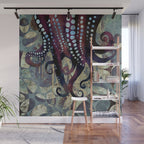 Metallic Ocean II Wall Mural Gallery Image 1