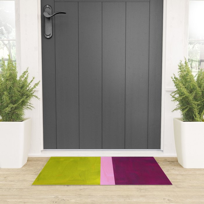 Green Plum Welcome Mat Gallery Image 3