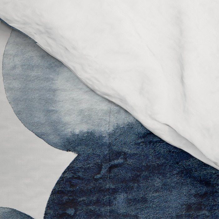 Pebbles Watercolor Abstract Comforter Gallery Image 4