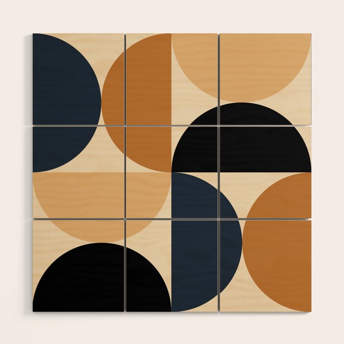 Bold Minimalism XII Wood Wall Art Gallery Image 1