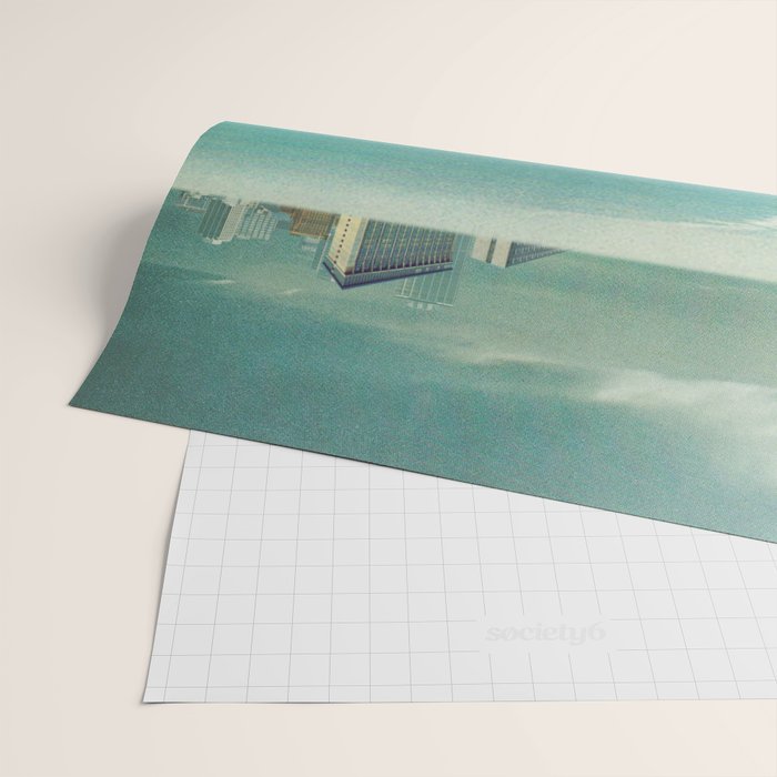 Waiting For The Cities To Fade Out Wrapping Paper Gallery Image 2