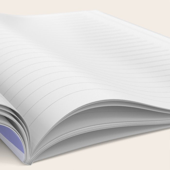 Palm Springs Retro Modern Abstract Pattern in Lavender Light Purple Notebook Gallery Image 2