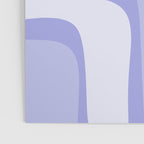 Palm Springs Retro Modern Abstract Pattern in Lavender Light Purple Poster Gallery Image 3