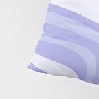 Palm Springs Retro Modern Abstract Pattern in Lavender Light Purple Pillow Sham Gallery Image 4