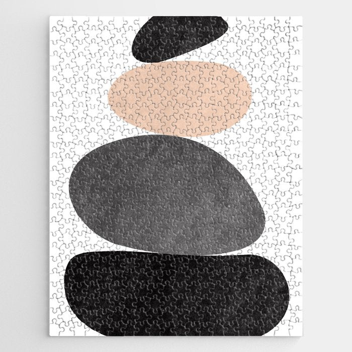 Peaceful, Zen, Balance, Geometric Art Jigsaw Puzzle Gallery Image 1