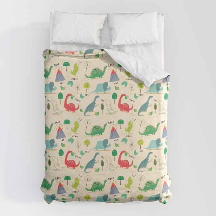 ROOOARSOME!! Duvet Cover Gallery Image 1