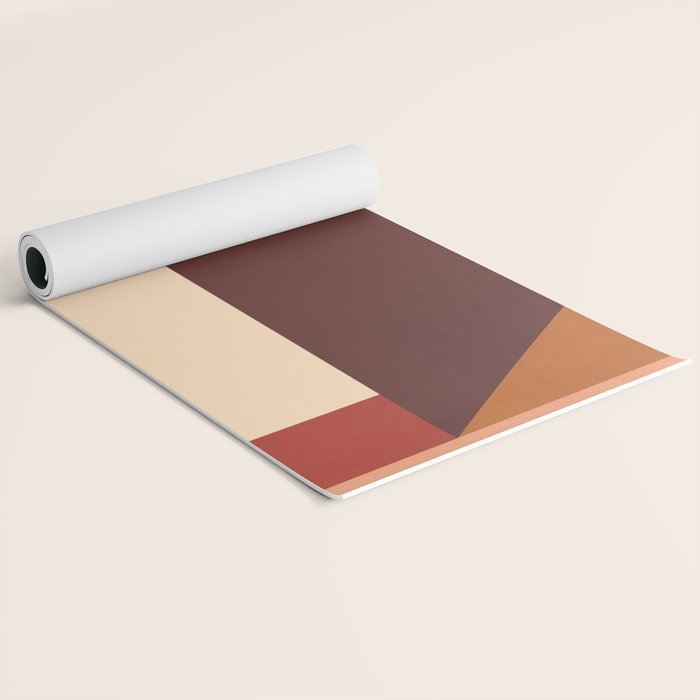 Abstract Geometric Shapes 47 Yoga Mat Gallery Image 2