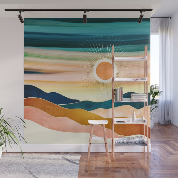 Jewel Dusk Wall Mural Gallery Image 1