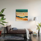 Jewel Dusk Wood Wall Art Gallery Image 2