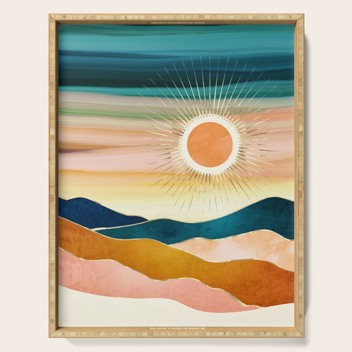 Jewel Dusk Serving Tray Gallery Image 1