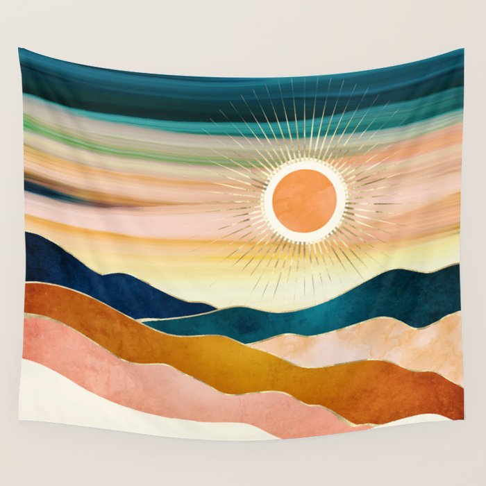 Jewel Dusk Wall Tapestry Gallery Image 4