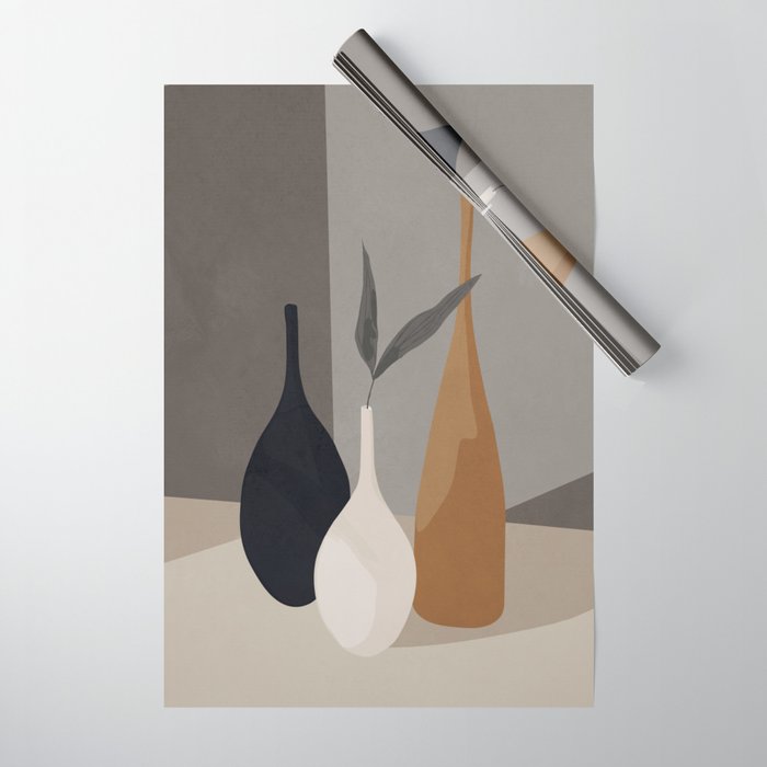 Vase Decoration X Wrapping Paper Gallery Image 1